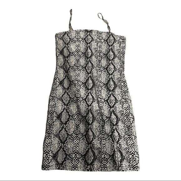 Medium Garage Snakeskin Print Mini Dress - Picture 2 of 3